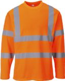 Portwest Hi-Vis T-shirt lange mouwen S278 - Oranje - L