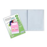 Favorit, Showboek personaliseerbaar, 50 gladde enveloppen, voorvak, 22 x 30 cm, transparant
