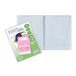 Favorit, Showboek personaliseerbaar, 50 gladde enveloppen, voorvak, 22 x 30 cm, transparant