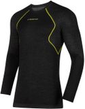 La Sportiva Wool40 Aero Long Sleeve Base Layer Black S Man
