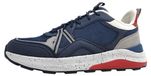 Waldläufer H-Carl Chaussures homme Mocassin sneaker de sport bleu loisir