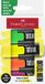 Faber-Castell tekstmarker TXTLNR - mini - 4 stuks - neonkleuren - markeerstift - FC-154204