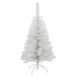 Spetebo Kunstkerstboom, 90 cm, wit, met metalen standaard