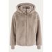 Moscow Moscow faux fur jas - taupe