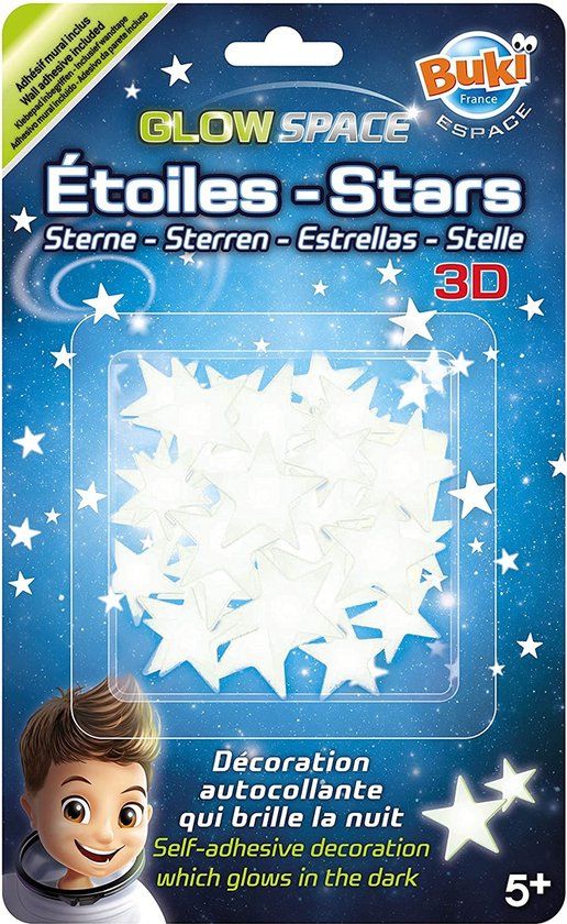 Buki 3D Glow Space Sterren