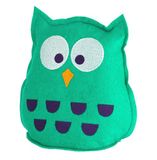 WENKO Luchtontvochtiger uil, luchtontvochtiger, polyester, 15 x 18 x 9 cm, turquoise