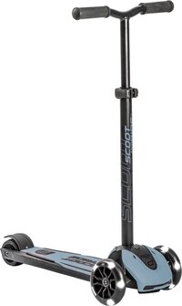 Scoot & Ride Highwaykick 5 LED Scooter - Steel - Blue