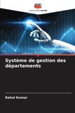 Système Editions Notre Savoir Système de gestion des départements Paperback