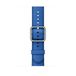 Apple Classic Buckle Smartwatch Band Cuir Bleu