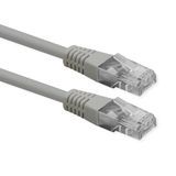 Roline Cat.6 (Class E) Patch Cable, UTP, PoE, Grey, 5 m