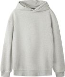 NAME IT Hoodie Loose fit Light Grey Melange