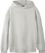 NAME IT Hoodie Loose fit Light Grey Melange