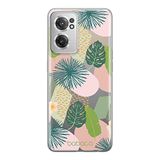 ERT GROUP mobiel telefoonhoesje voor Oneplus NORD CE 2 origineel en officieel erkend Babaco patroon Plants 012
