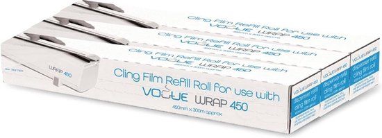 Clingfilm Refill voor Vogue Wrap450 Dispenser (Pack 3)