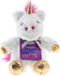 aroma home DREAMY HOTTIE WHITE UNICORN - peluche chauffant - warmies