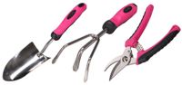 SIXTOL GARDEN PINK 3 Tuingereedschapset