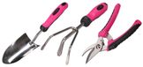 SIXTOL GARDEN PINK 3 Tuingereedschapset