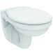 Ideal Standard Astor Set van 2 hangtoiletten met flens en wc-bril, wit