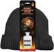 Sensly Verwarmde wintermuts - zwart - fleece - beanie volwassenen