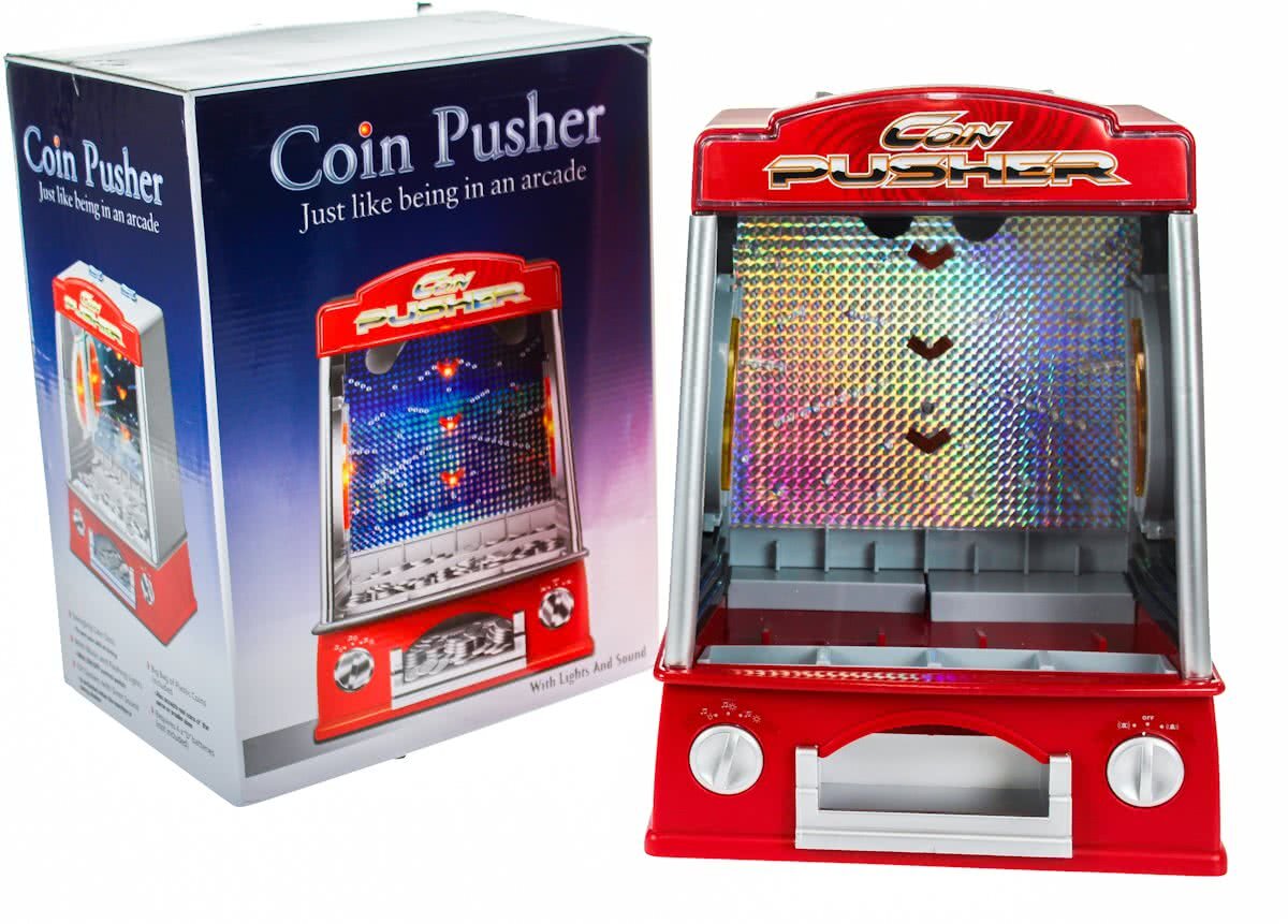 United Entertainment Arcade Coin Pusher - Kermis Muntenschuiver