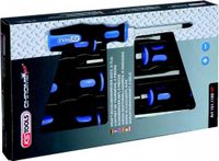 KS Tools Schroevendraaierset met slagkappen - 6 delig