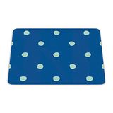 Bonamaison, Rechthoekige muismat met digitale print, antislip onderkant, voor kantoor en thuis, 22 x 18 cm