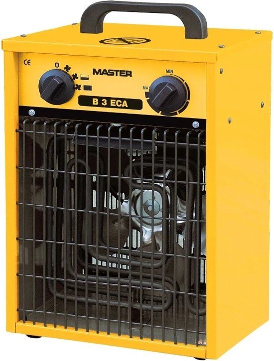 Master B 3 ECA 3kW Elektrische Werkplaatskachel met ventilator - Wit