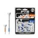 Pride Professional Tee System Plastic Golf Tees (Pack van 50), 40 Count 3-1/4-Inch + 10 Count 1-1/2-inch, Wit