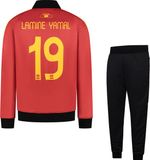 Kingdo B.V. Lamine Yamal Spanje Trainingspak - Kind en Volwassenen - Rood - Maat 128