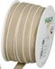 Halbach Seidenbänder Decoratielint katoenlook met boogrand, breedte: 15 mm lengte: 25 m