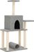 {"int": null, "string": "vidaXL"} Kattenmeubel met sisal krabpalen 122 cm lichtgrijs