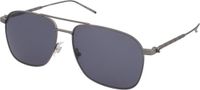 Montblanc MB0214S 008 Zwart Blauw Kunststof Glas Vrouwen Volwassenen Randloos Modieuze zonnebril