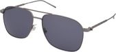 Montblanc MB0214S 008 Zwart Blauw Kunststof Glas Vrouwen Volwassenen Randloos Modieuze zonnebril
