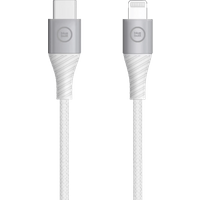 BlueBuilt USB-C naar Lightning Kabel 1,5m Nylon Wit