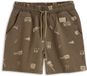 4PRESIDENT Korte Broek Jongens Short - Stone gray - Maat 98