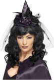 Smiffys Witch Mini Heksenhoed - Zwart