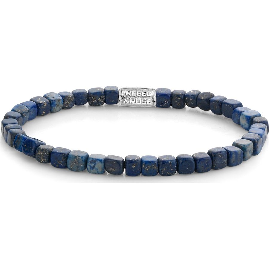Rebel and Rose Armband Edelstaal blauw Dames