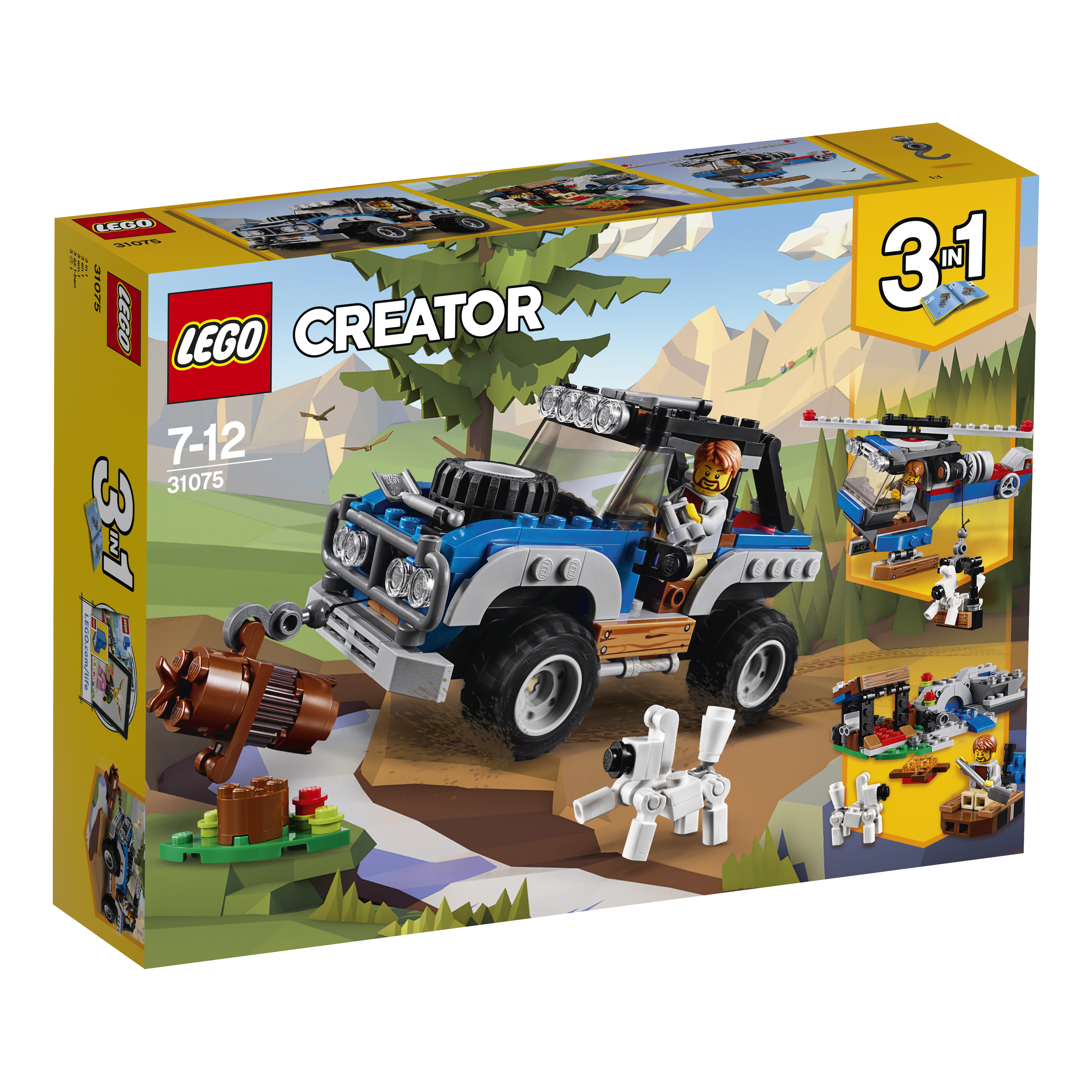 lego Creator avonturen in de wildernis 31075