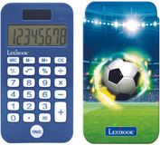 Lexibook Soccer 8-digit rekenmachine met bescherming hoes