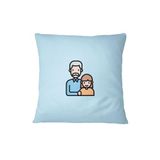 Bona Basics Decoratieve kussenhoes Lichtblauw 60x60 cm
