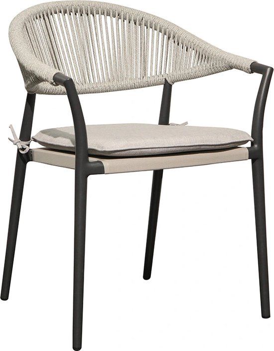 Your Own Living Casino Diningstoel - Ash grey/Antraciet