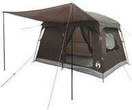 vidaXL Familietent 8-persoons Bruin/Grijs Polyester
