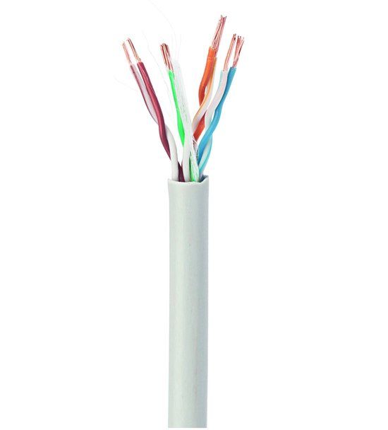 Cablexpert UTP Cat5E kabel (CCA) soepel 100 meter Grijs