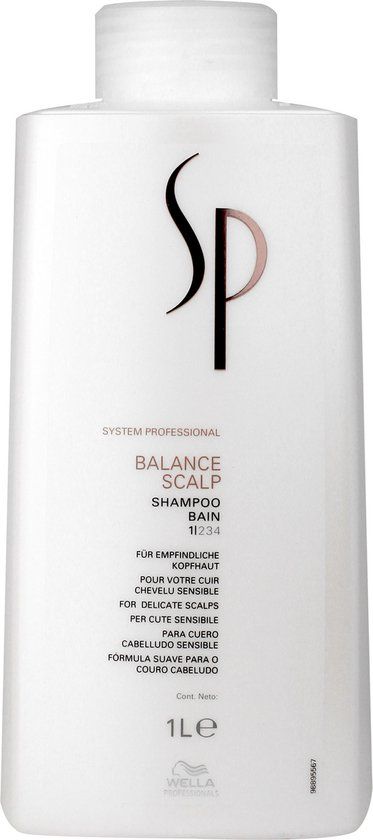 Wella SP Balance Scalp Shampoo 1000ml - Unisex - For All Hair Types