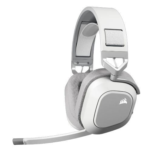 Corsair HS80 MAX Wireless Gaming Headset - White - Bluetooth, Multiplatform