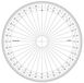 GX120D GRAPHOPLEX gradenboog hele cirkel 20 cm graden transparant