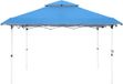 Bolt Edge Gazebo - Pavillon - Tente de réception pliable - Tente de plage - Convient pour terrasse, jardin et fêtes - 3,6 x 3,6 mètre - Bleu - Résistant à l'eau et aux UV - Hauteur réglable