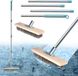 Brosse en acier pour le jardin, efficace pour enlever la mousse, poils métalliques