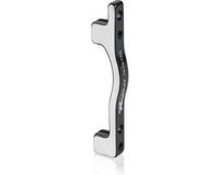 XLC Remschijfadapter BR-X56 – Post Mount-remmen – CNC Bewerkt – 203 mm voor – Zwart/Zilver