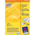 Avery Universal Labels, White 70x16,9mm